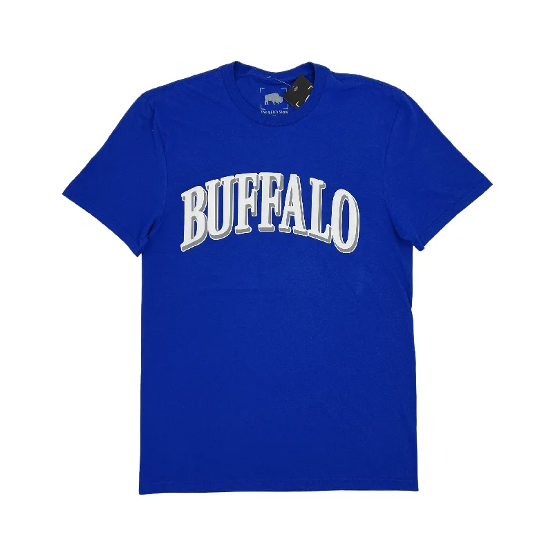 Weekend Extravaganza: Shop Now Buffalo Collegiate Style Deep Royal Short Sleeve Shirt Weekend Extravaganza: Shop Now Buffalo Collegiate Style Deep Royal Short Sleeve Shirt