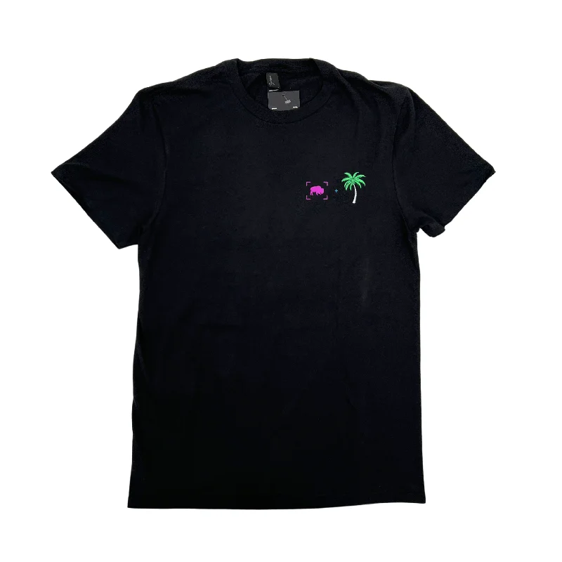 Don't Miss Out Buffalo Surfing Black Short Sleeve Shirt