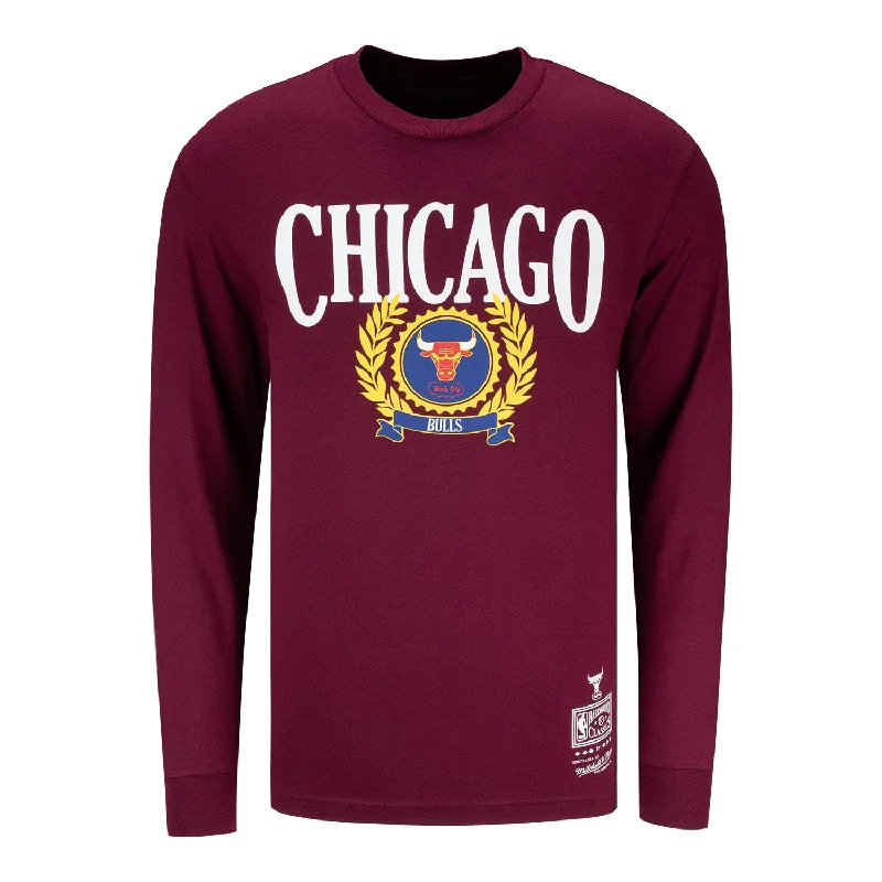Weekend Discounts to Enjoy Chicago Bulls Mitchell & Ness Collegiate Ivy League T-Shirt Weekend Discounts to Enjoy Chicago Bulls Mitchell & Ness Collegiate Ivy League T-Shirt