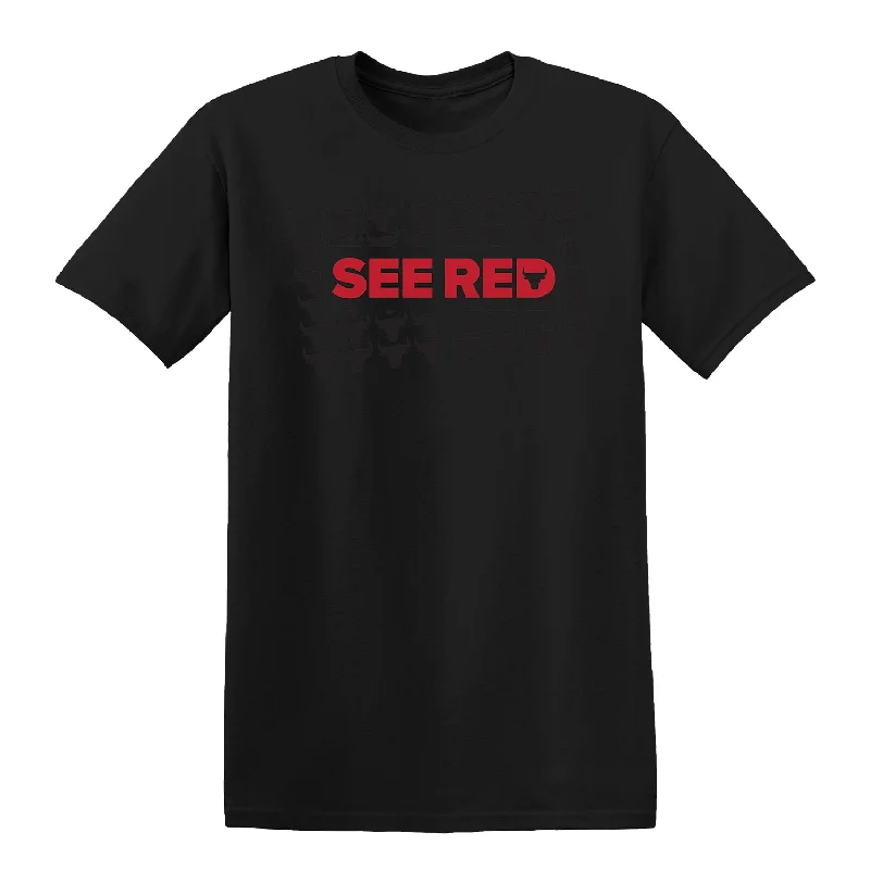 Weekend Offers That Shine Chicago Bulls 'See Red' Tonal Box T-Shirt
