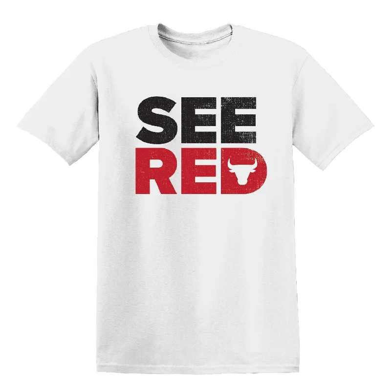 Weekend Deals to Brighten Your Day Chicago Bulls 'See Red' Spine Hit T-Shirt