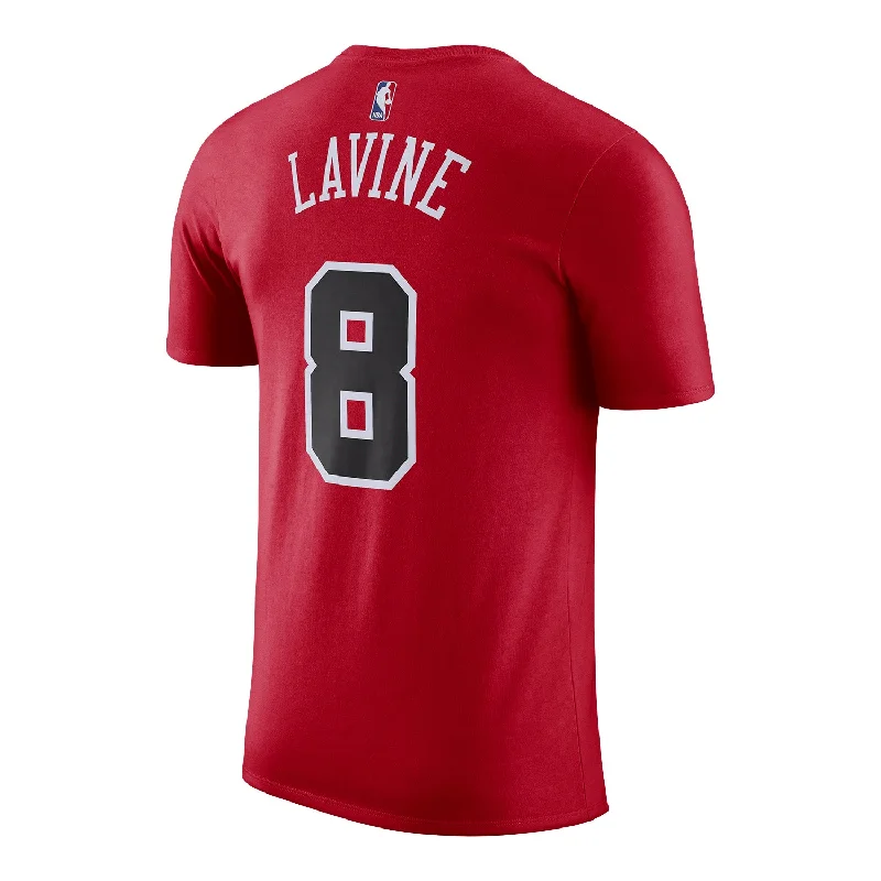 Weekend Deals That Dazzle Chicago Bulls Nike N&N Tee #8 Lavine
