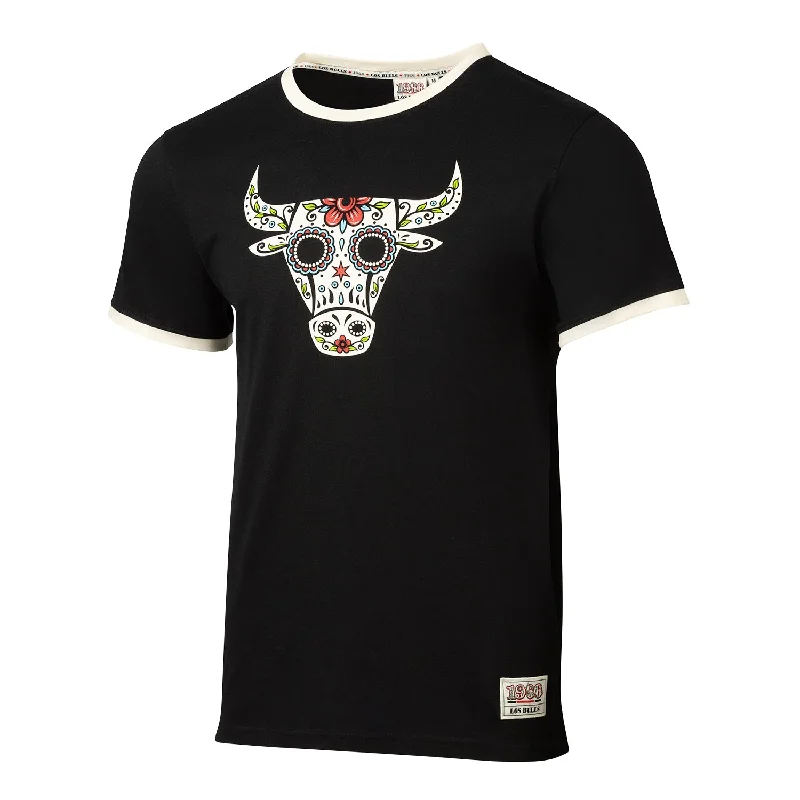 Quick Sale Chicago Bulls 1966 Los Bulls Ringer T-Shirt