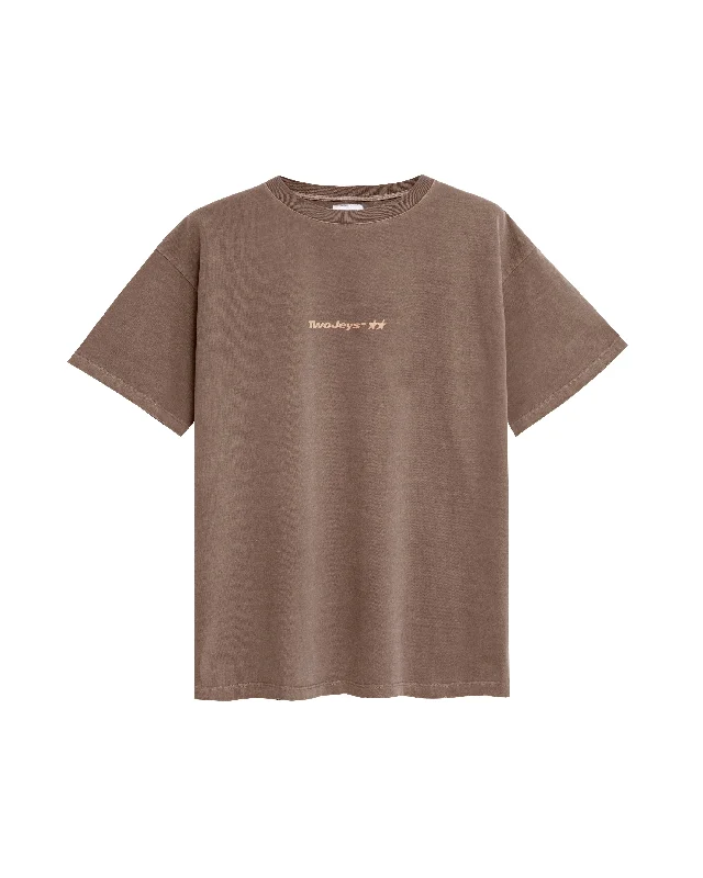 Value Pack Icon Washed Soft Brown T-Shirt