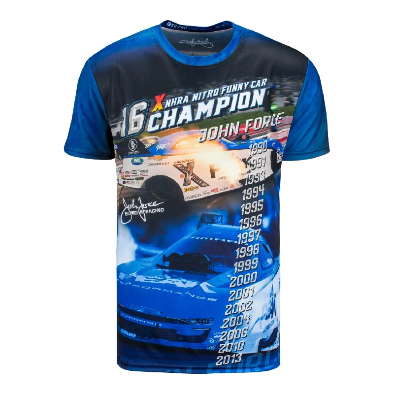 Weekend Discounts to Enjoy John Force Sublimated T-Shirt