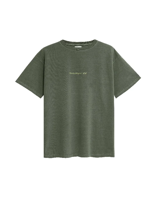 Unbeatable Deal Icon Washed Kaki T-Shirt