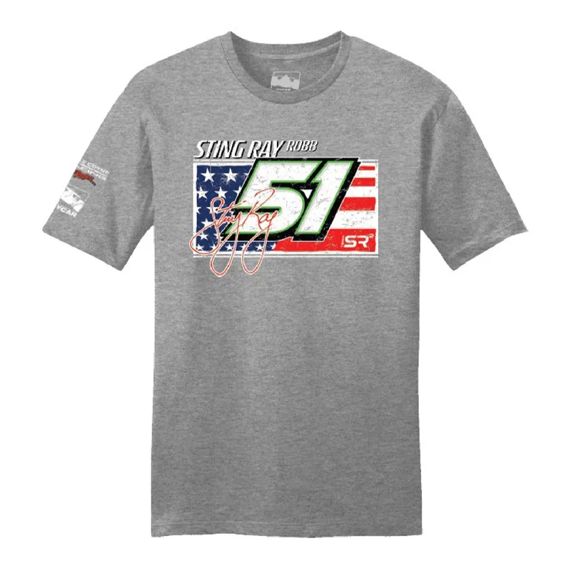 Mega Discount 2023 Sting Ray Robb American Flag and Number Shirt