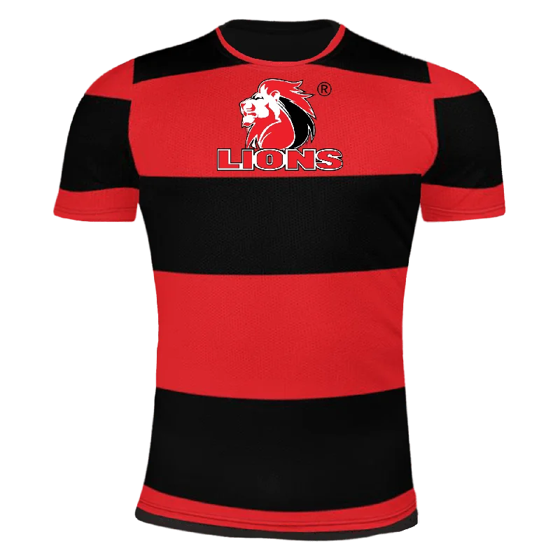 Weekend Bargains to Celebrate Lions Striped Athletic T-Shirt