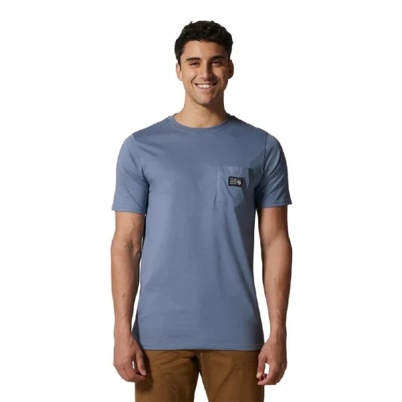 Daily Special Mountain Hardwear Men's MHW Logo Label Short Sleeve Pocket T-shirt