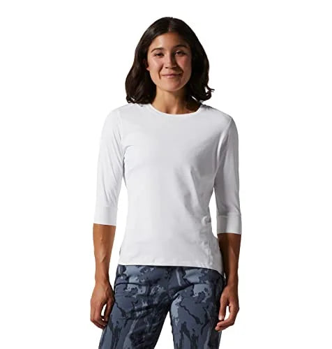 Midnight Sale Mountain Hardwear Women's Crater Lake 3/4 Crew T-shirt