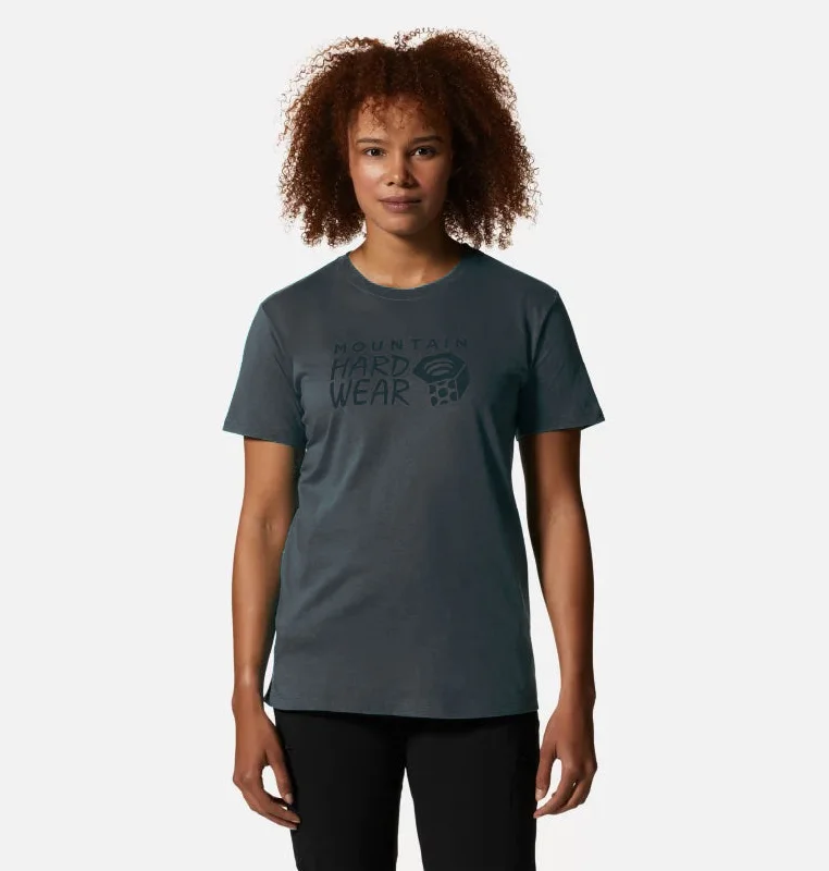 Savings Event Mountain Hardwear Women's MHW Logo Short Sleeve T-shirt - Blue Slate