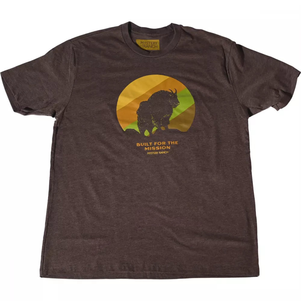 Weekend Special Mystery Ranch Men's Goat Gradient T-shirt - Brown Heather