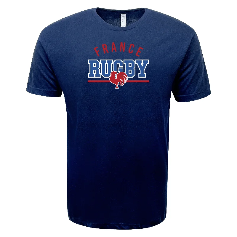Weekend Specials to Love Nations of Rugby France Wordmark Supersoft Tee