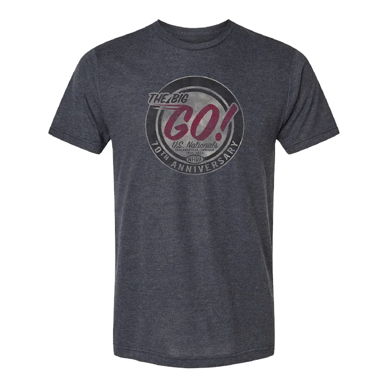 Act Now The Big Go! Logo Shirt Graphite