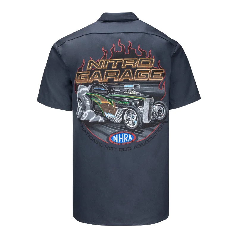 Weekend Deals to Brighten Your Day NHRA Nitro Garage Work Shirt