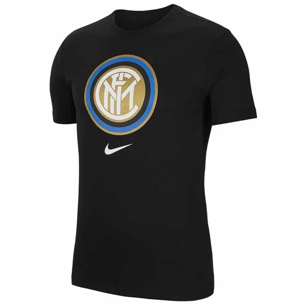 Weekend Offers That Please Nike Men's 19/20 Inter Milan Crest T-Shirt (Black)