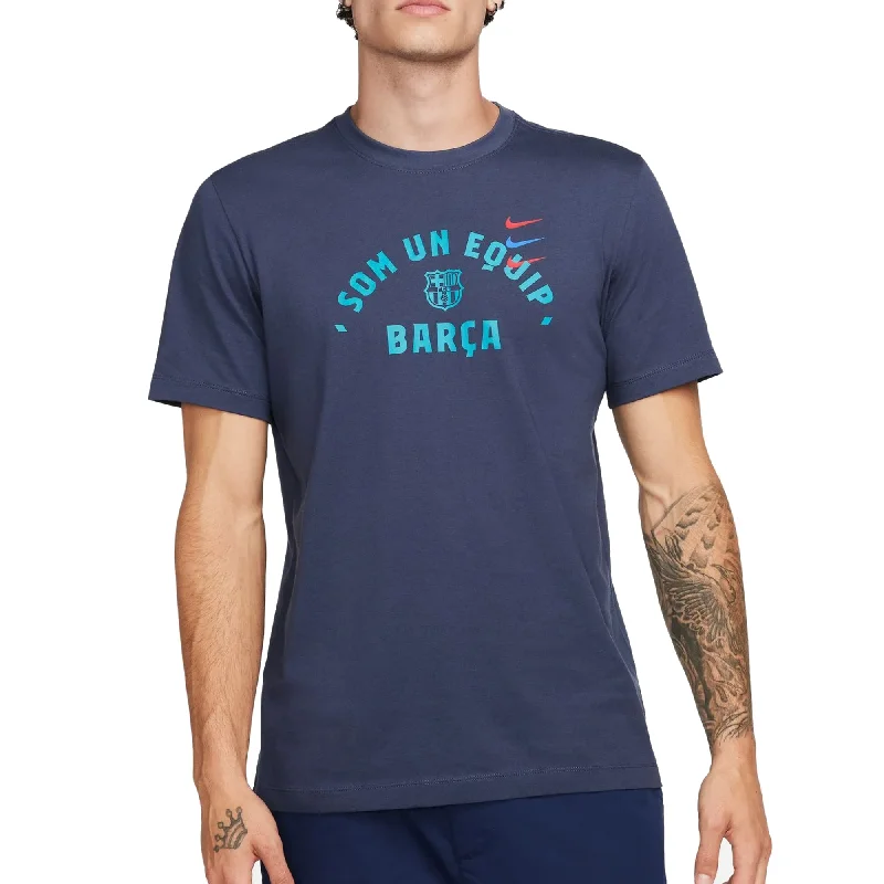 Weekend Deals That Sparkle Nike Barcelona Som Un Equip T-Shirt 23/24 (Thunder Blue)