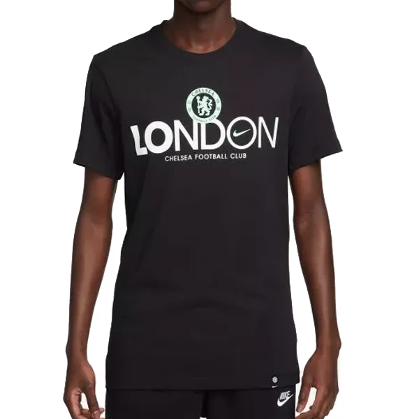 Weekend Bargains to Relish Nike Chelsea London T-Shirt 23/24 (Black/Mint)