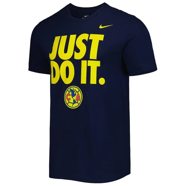 Closeout Deal Nike Club America Just Do It T-Shirt (Navy)