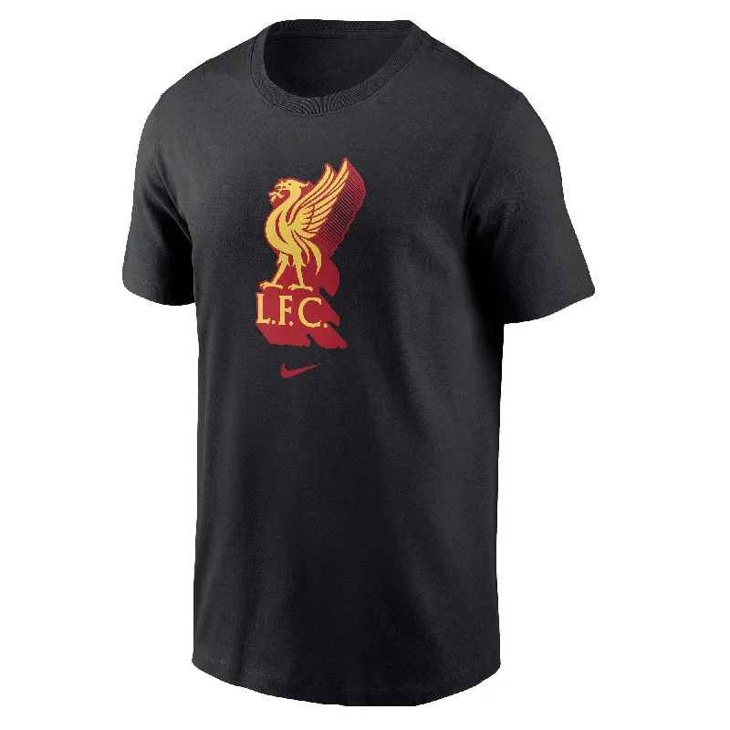 Special Price Nike Liverpool Crest T-Shirt 24/25 (Black)