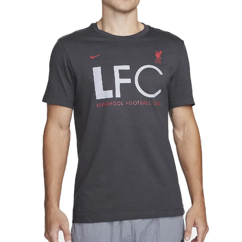 Weekend Shopping Made Better Nike Liverpool Mercurial T-Shirt (Anthracite/Gym Red)