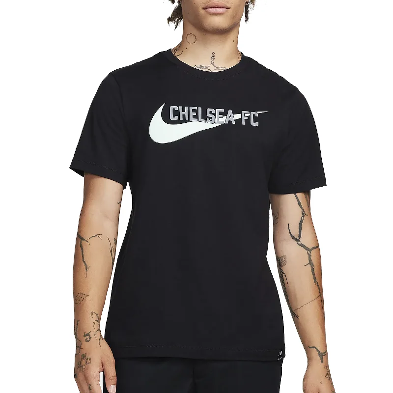 Weekend Discounts to Love Nike Paris Saint-Germain Swoosh T-Shirt 23/24 (Black)