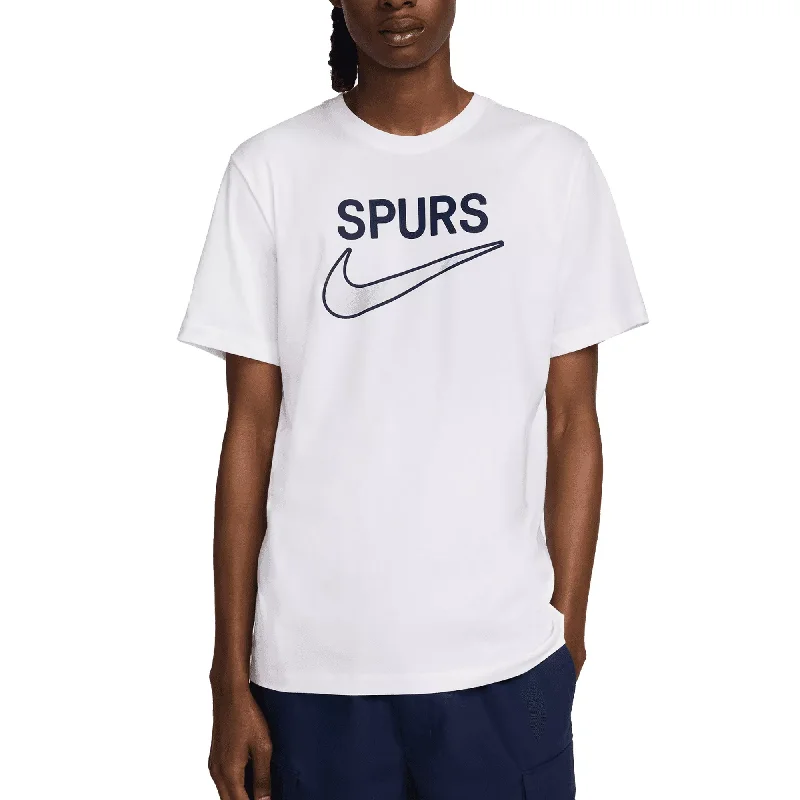 Savings Soar This Weekend Nike Tottenham Swoosh T-Shirt (White)
