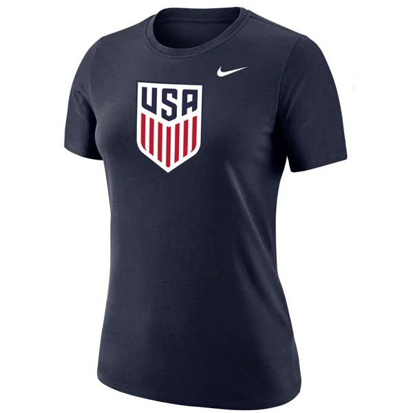 Hurry In Nike Womens United States Core T-Shirt (Navy)