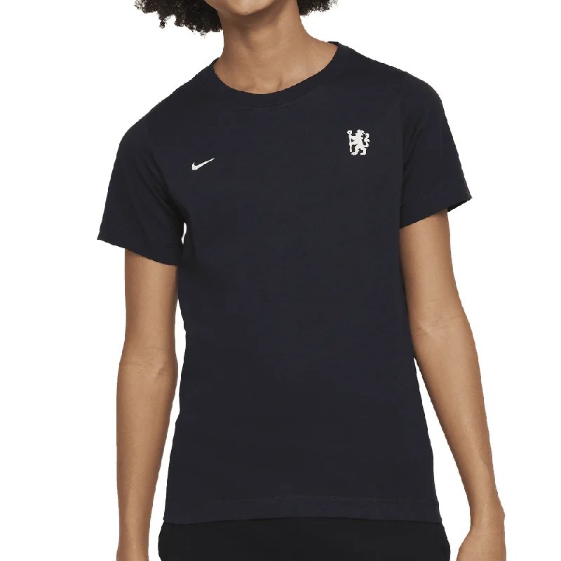 Weekend Savings Sensation Nike Youth Chelsea Mini Logo T-Shirt 23/24 (Pitch Blue/Natural) Weekend Savings Sensation Nike Youth Chelsea Mini Logo T-Shirt 23/24 (Pitch Blue/Natural)