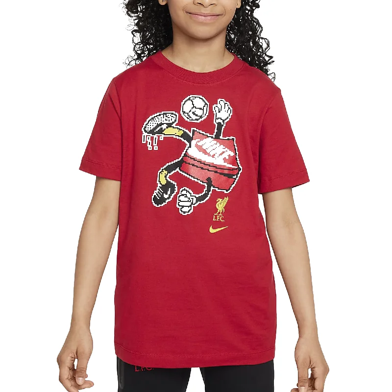 Weekend Savings Spree Nike Youth Liverpool Shoe Box T-Shirt (Gym Red)