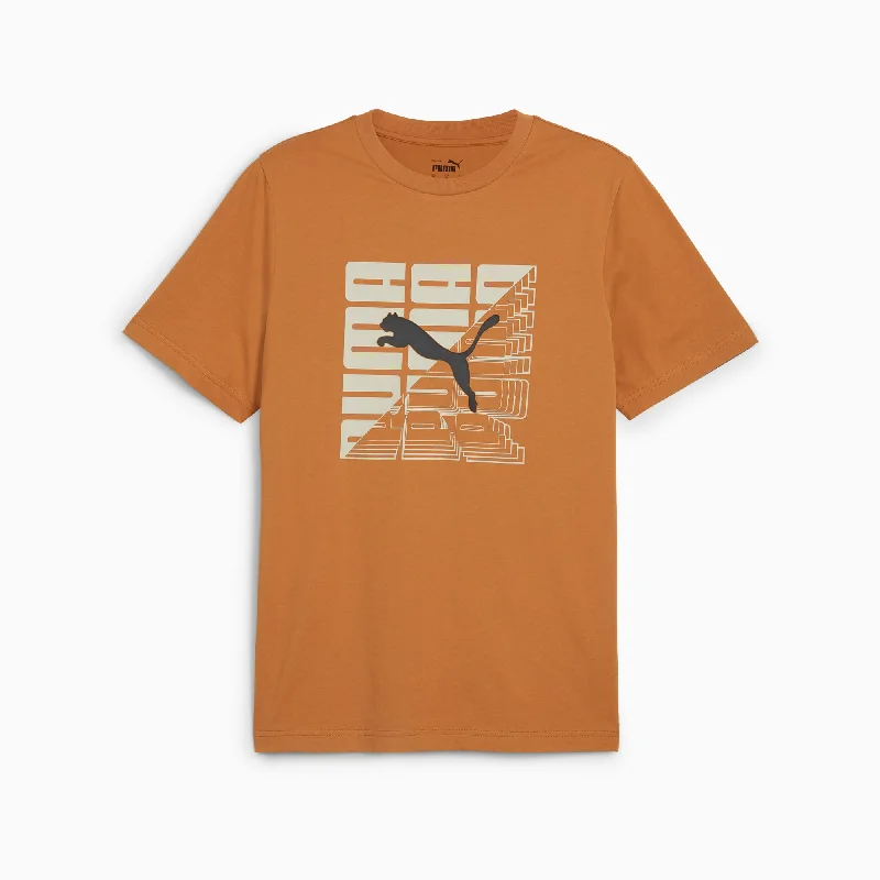 Weekend Offers That Tempt PUMA MEN'S GRAPHIC CARAMEL LATTE TEE