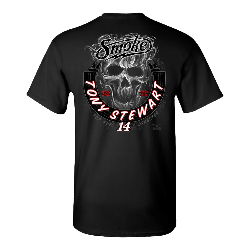 Weekend Shopping Bliss Tony Stewart Smoke Skull T-shirt
