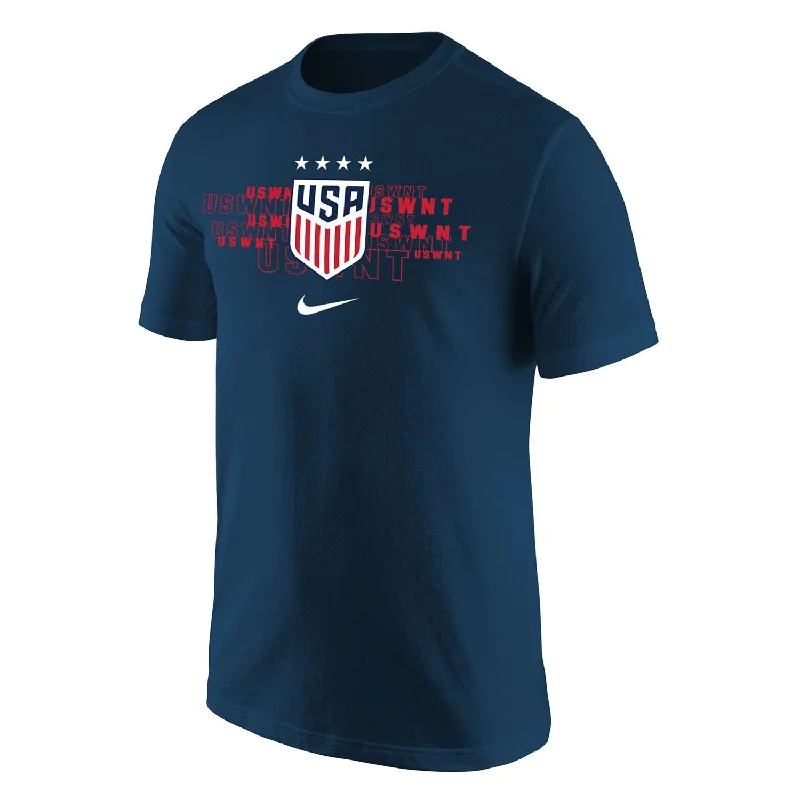 Savings Event Men's Nike USWNT Repeated Navy Tee