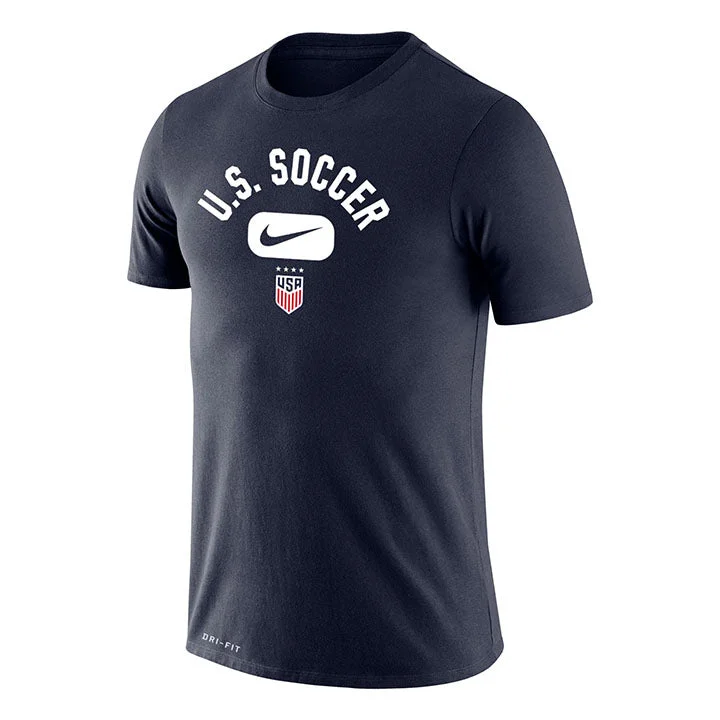 Amazing Value Men's Nike USWNT Arch Dri-Fit Navy Tee