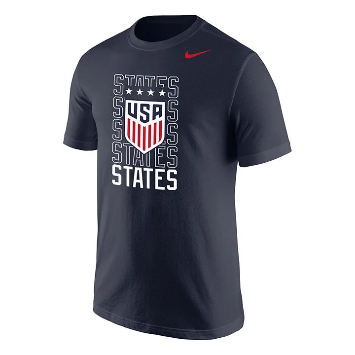 Crazy Savings Men's Nike USWNT Repeat States Navy Tee