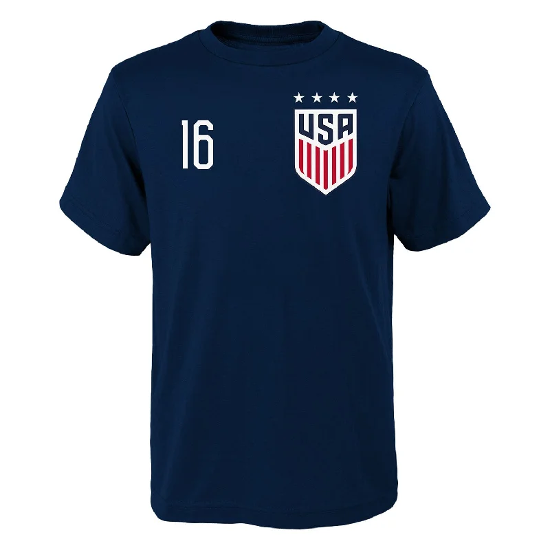 Weekend Specials to Delight Men's Outerstuff USWNT Lavelle 16 Navy Tee