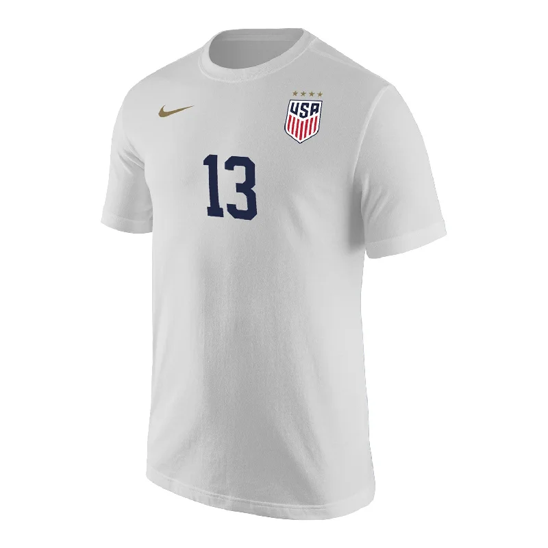 Weekend Bargains Await You Men's Nike USWNT Classic Morgan White Tee