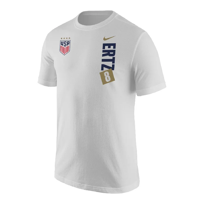 Weekend Shopping Bliss Men's Nike USWNT Vertical Ertz White Tee