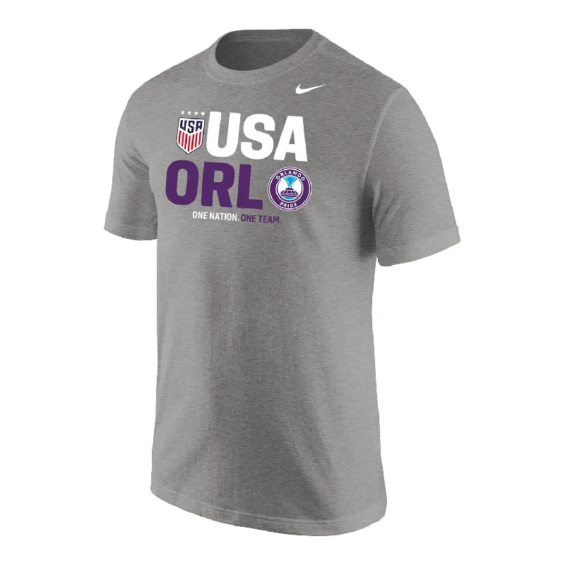Weekend Deals That Impress Unisex Nike Orlando Pride x USWNT Grey Tee