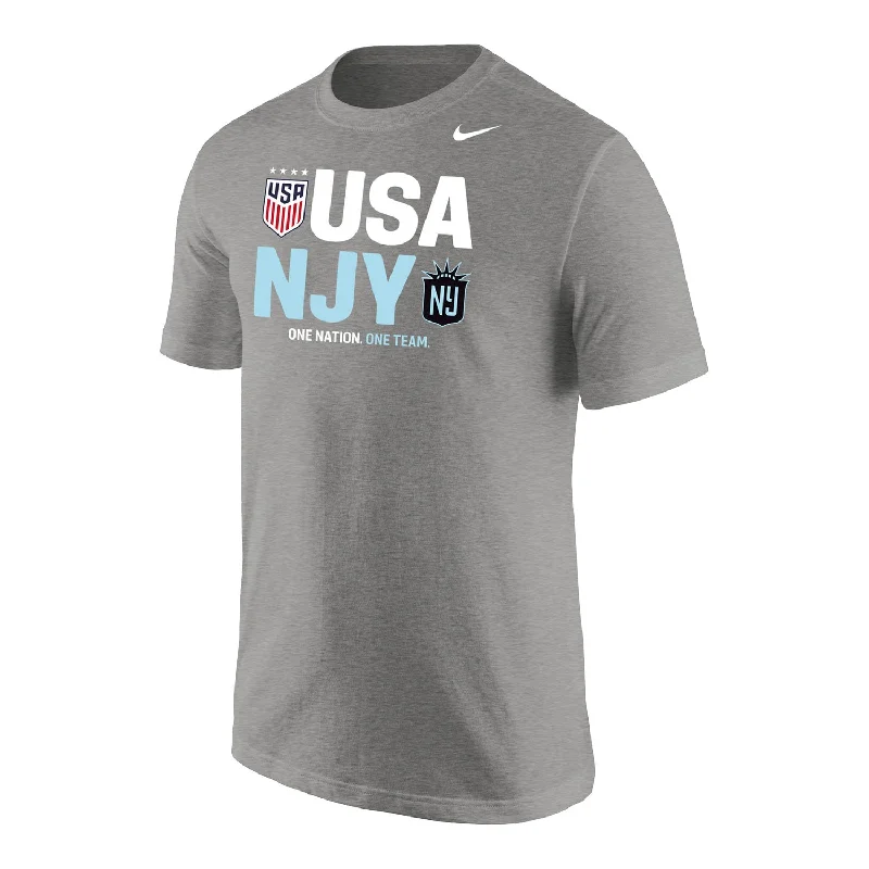 Weekend Specials to Celebrate Unisex Nike NJ/NY Gotham x USWNT Grey Tee