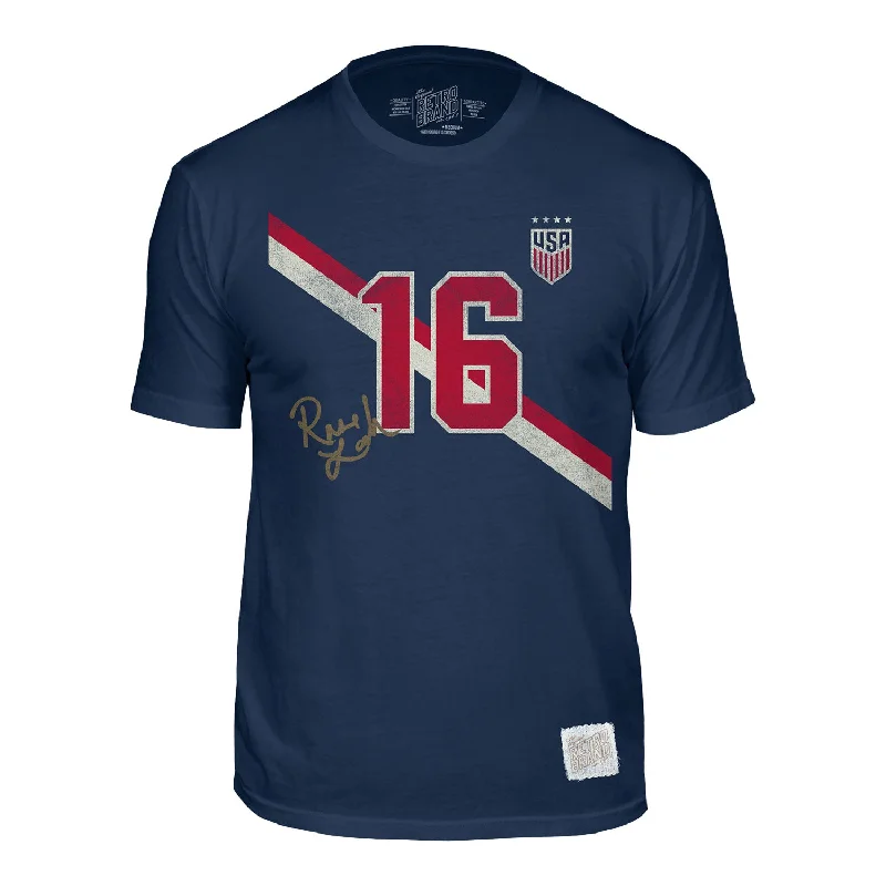 Weekend Offers That Delight Men's Retro Brand USWNT Vintage Lavelle Navy Tee