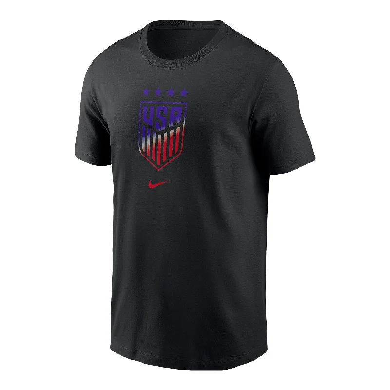 Early Bird Men's Nike USWNT Icon Black Tee