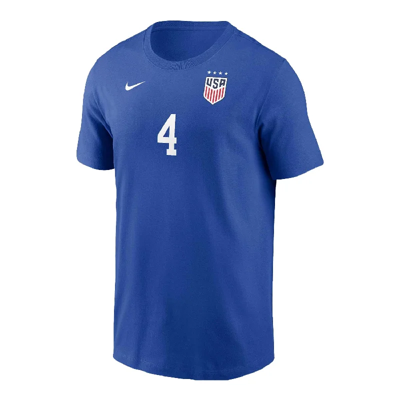 Overstock Sale Men's Nike USWNT 2024 Girma Royal Tee