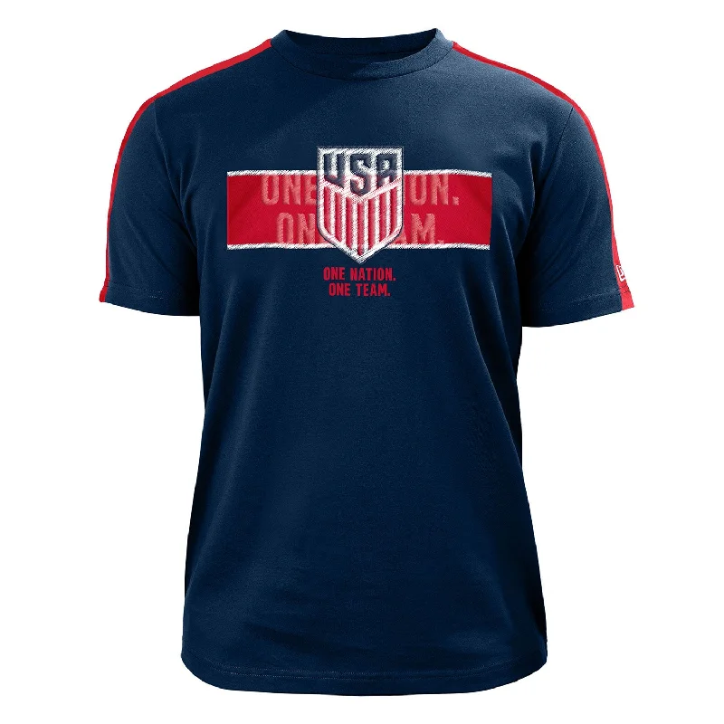 Final Offer Men's New Era USA Heavy Crew Neck Tee