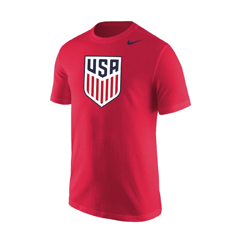 Deal Alert Men's Nike USMNT Crested Red T-Shirt