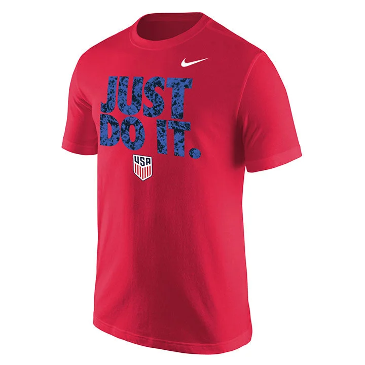 Buy Today Men's Nike USA Just Do It Red Tee