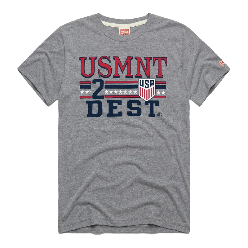 Weekend Bargains to Enjoy Men's Homage USMNT Dest 2 Grey Tee