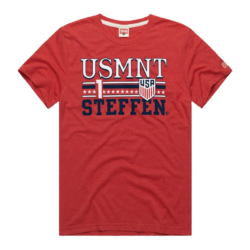 Weekend Offers That Sizzle Men's Homage USMNT Steffen 1 Red Tee