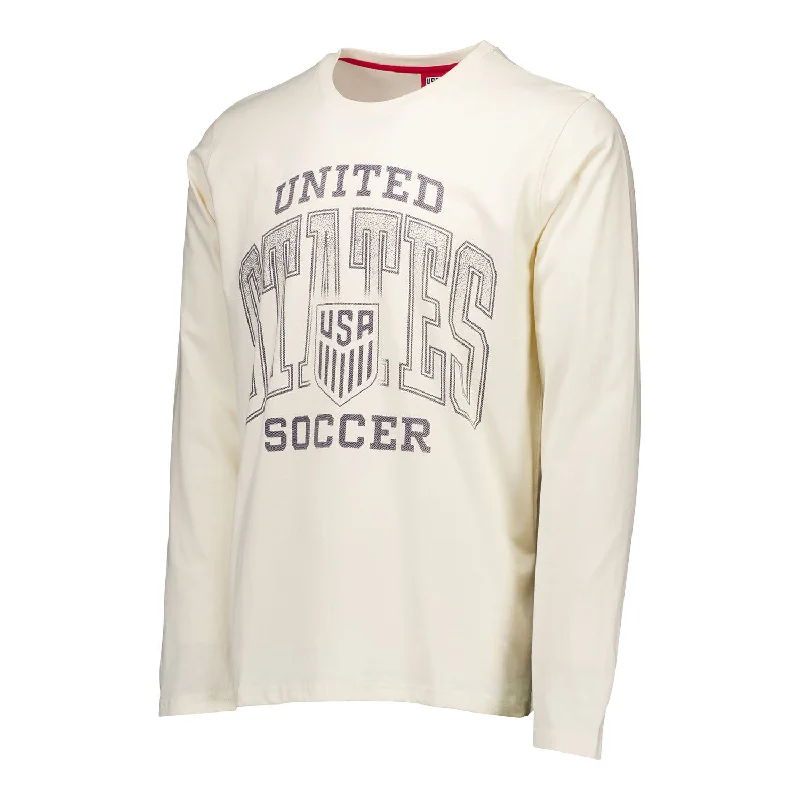 Special Price Unisex U.S. Soccer Officially Licensed USMNT States Long Sleeve Tee
