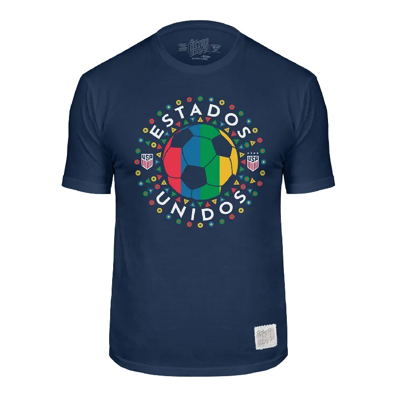 Quick Sale Unisex Original Retro Brand Hispanic Heritage Navy Tee